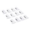 12PC Padded Comforter Clips Compact Multifunctional Metal and Foam Padded Blanket Fasteners