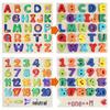 Verdicktes Holz-Buchstaben- und Zahlen-Erkennungs-Puzzle für Kinder