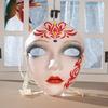 Halloween Costume Mask Hand Painted Mask Full Face Mask For Women Men Cosplay Enthusiasts Masquerade Decoration Mask