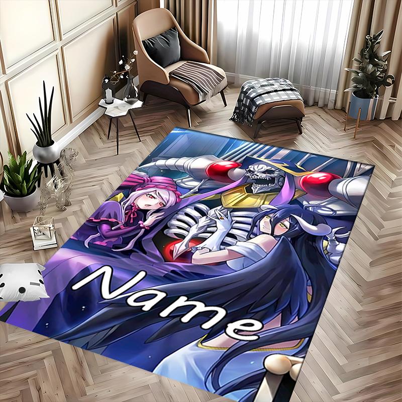 Custom personalization Overlord Area Rug - Perfect For Kitchen, Bathroom,Laundry Room Decor Large Size Available,Gift All Seasons
