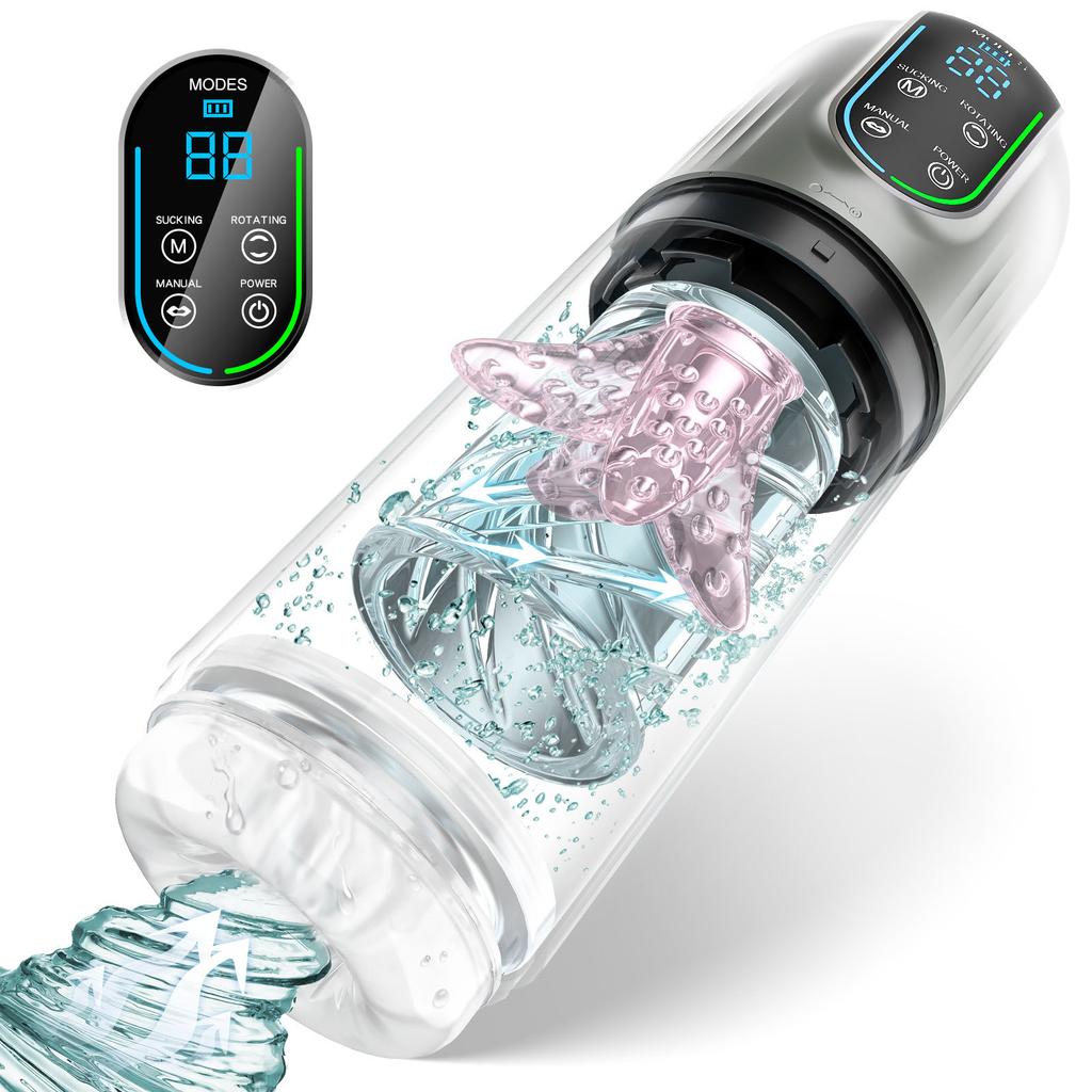 Automatic Male Masturbator - Penis Pump Male Sex Toys for Men Sex Toy Adult Toys Sex Machine Pocket Pussy Male Stroker Male Masturbator