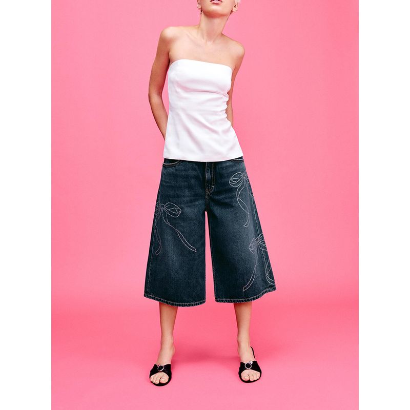 Za2025 Spring New Women's Clothing Sexy Strapless All-Matching Silk Satin Texture Tube Top Elegant Tops 2215650