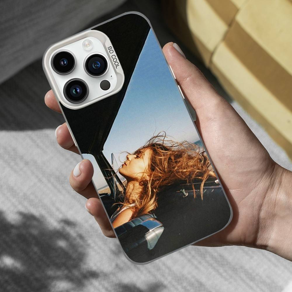 H-Hailee S-Steinfeld Actres Phone Case For iPhone 16,15,14,13,12,11,Mini,XS,Pro,SE,MAX White Matte Shockproof Cover