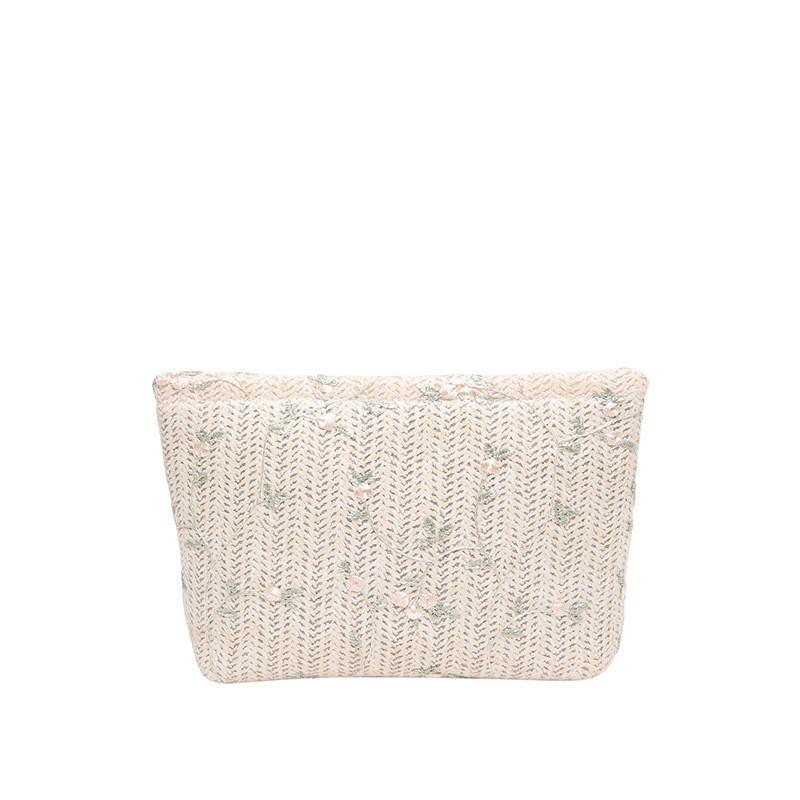 

Stylish 2024 Summer Lace Casual Handbag For Women With Zipper Closure And Spacious Design білий