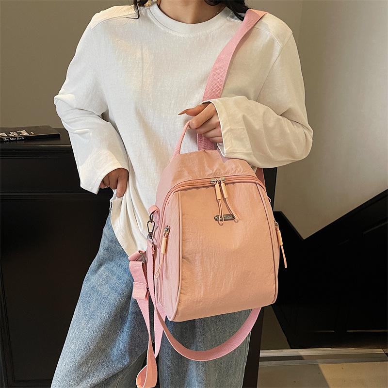 Schoolbag Travel Backpack Women's 1011 New Light Commuter Versatile Trendy College Student Casual Fashion Mini Backpack