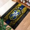 Brazil National Football Team Carpet Rug for Living Room Bedroom Home Sofa Decoration,Kids play Non-slip Floor Mat
