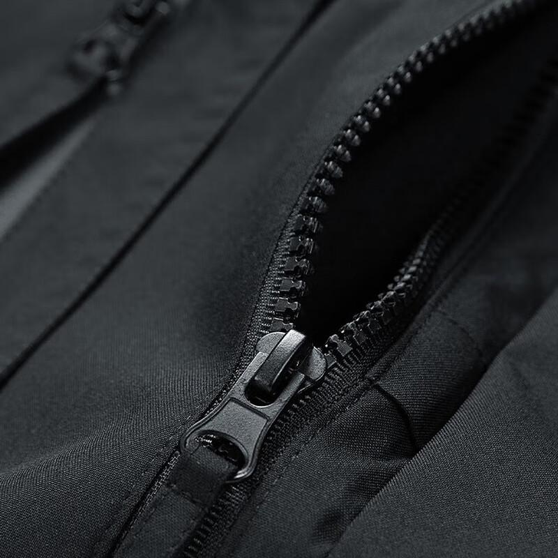 Jeep Men's Hooded Windproof Fleece-Lined Jacket