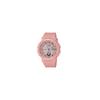 Theme Series Fashionable Casual Sports Waterproof Quartz Movement Resin Strap Japanese and Korean Watch Women’s Watch Pink Dial BGA-250-4APR