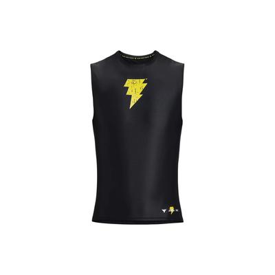 Project Rock Ärmelloses Kompressionsshirt Herren Tops Schwarz 1377746-001