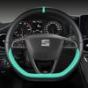 For Seat Leon Cupra R Leon ST Cupra Leon ST Cupra Ateca Cupra Ateca FR Car Steering Wheel Cover PU Leather Auto Accessories
