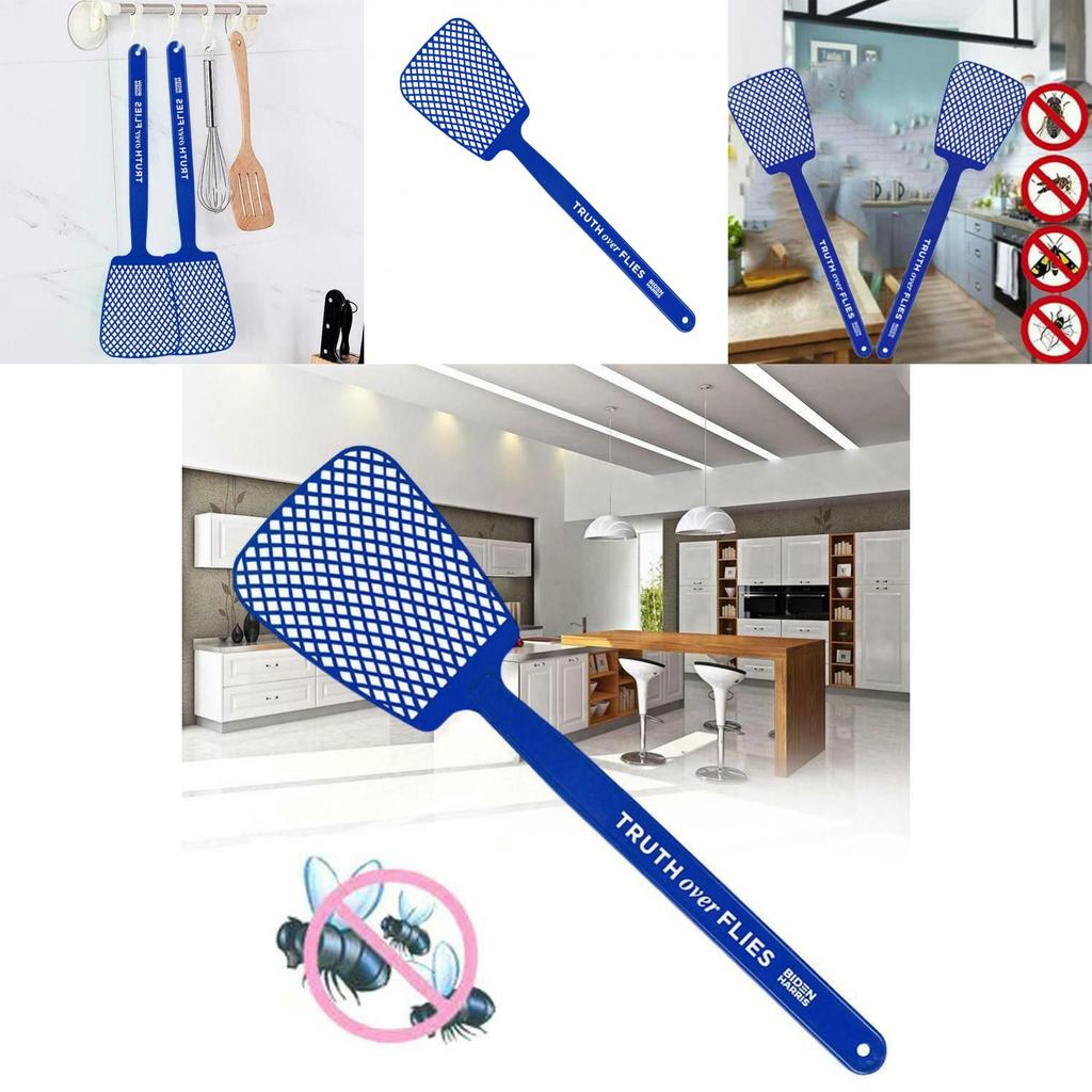 Patriotic Blue Truth Over Flies Biden Harris Fly Swatter For 2020 Election Fans