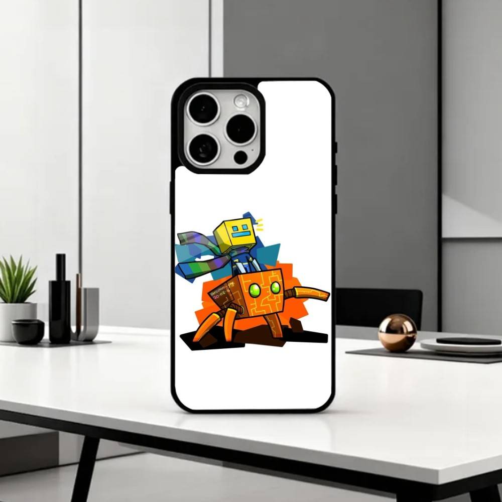 Coole G-Geometry D-Dash Game Handyhülle Für iPhone17,16,15,14,13,12,11 Plus,Pro Max Magnetisch Für Magsafe Kabelloses Laden