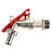 New Garden Hose Faucet with Lock Water Tank Connector Replacement Tools 1/2 Inch Brass Thread Water Tap Lockable Faucet 1 Pcs