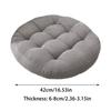 Meditation Floor Round Pillow for Seating On Floor Solid Tufted Thick Pad Cushion For Yoga Balcony Chair Seat Cushions