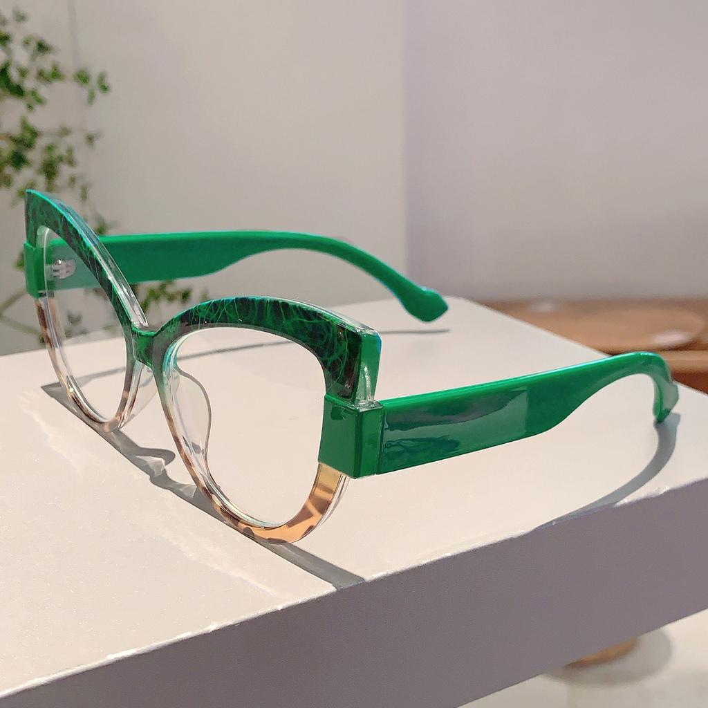 Butterfly Designer Trends Frame Multicolor Non-prescription Women Eyewear Fashion Brand Decoration Glasses for Lady