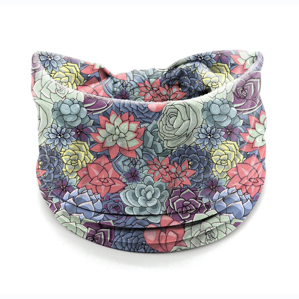 European American Women's Hair Band African Print Pattern Wide Edge Elastic Knot Sports Yoga Headband Women's Headwear Hair