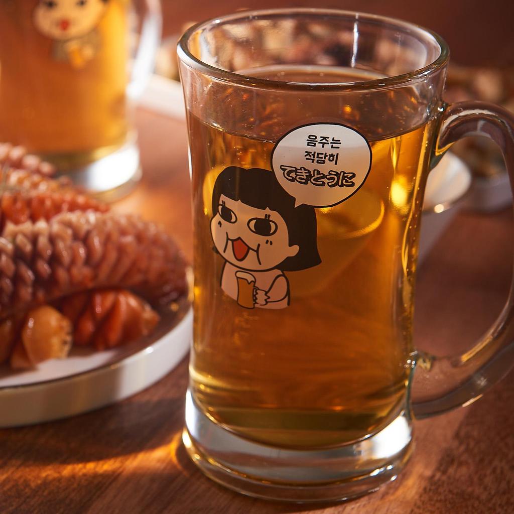 LASSIETTE Charakter Geschwister Bierkrug 2St (300ml) Glasbecher klar
