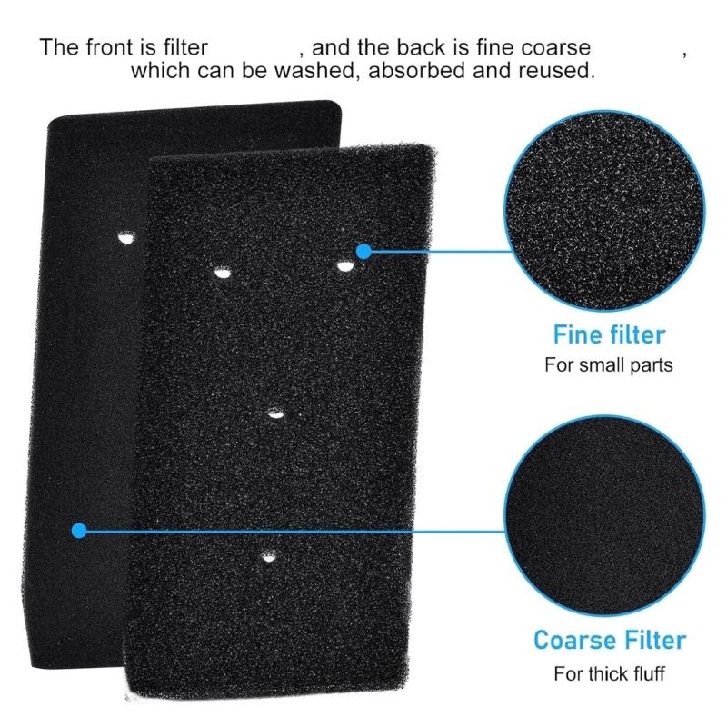 6 Pack Lint Filters Laundry Appliance Part Perfect for Washer Dryer Offering Enhancing Filtration and Easy Installation