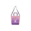 MLB New York Yankees Large Capacity Adjustable Shoulder Strap Printed Big Logo Metal Zipper Tote Bag Kids Tote Bags Pink 7AUBM023N50PKS