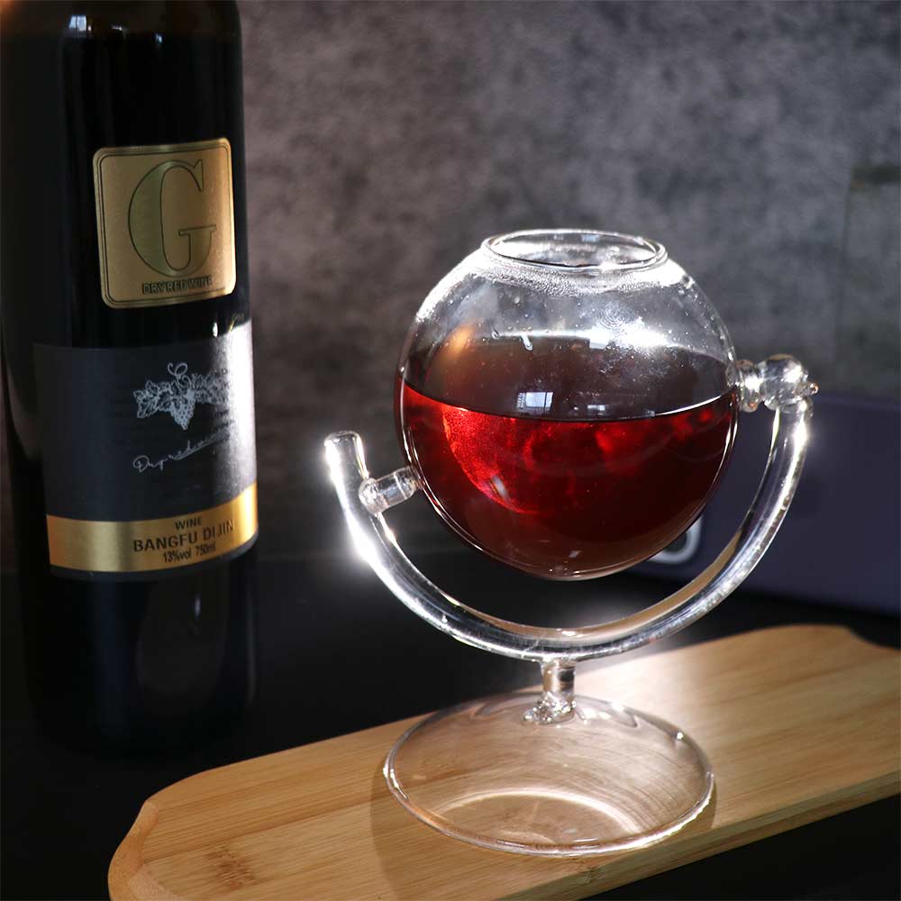 Transparent Wine Cup Creative Cold Drink Cup Drinkware Straw Cup  Juice