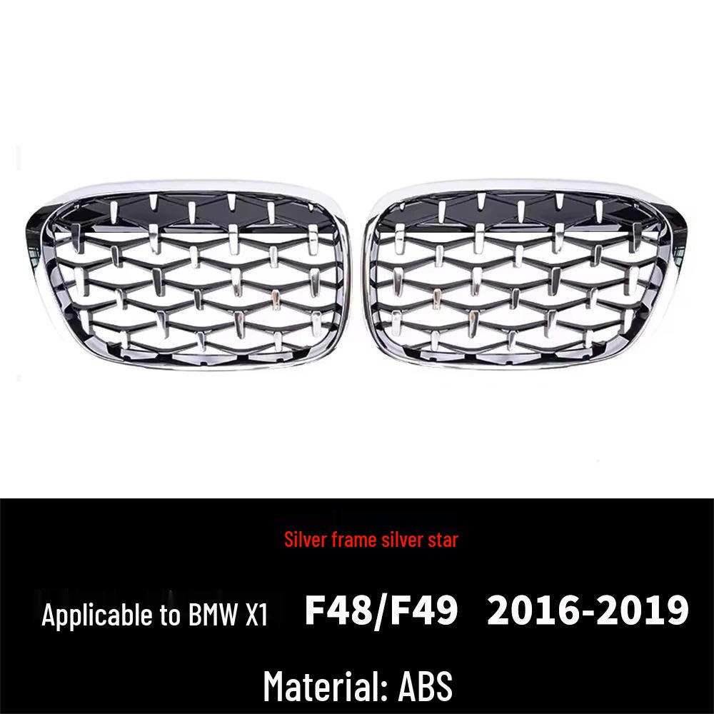 Fits 2016-2019 BMW X1 F48/F49 Double Kidney Grille