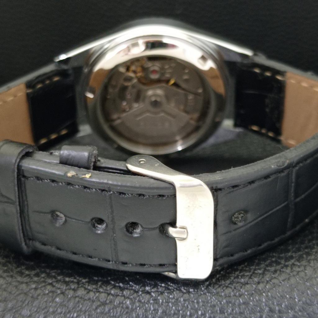 JAPAN VINTAGE REFURBISHED SEIKO 5 AUTOMATIC MENS GREEN DIAL WATCH a440390-4 Sk-a440390