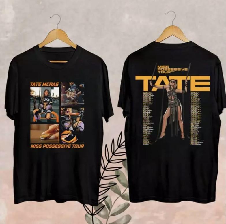 Tate McRae Miss Possessive World Tour 2026 t-Shirt M