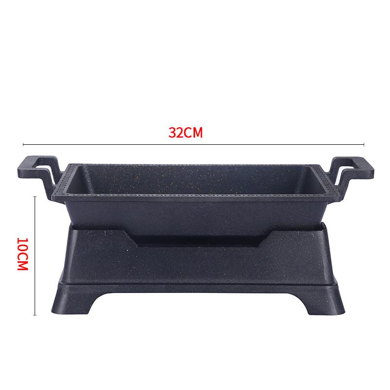 ZISIZ Retro Cast Aluminum Charcoal BBQ Grill