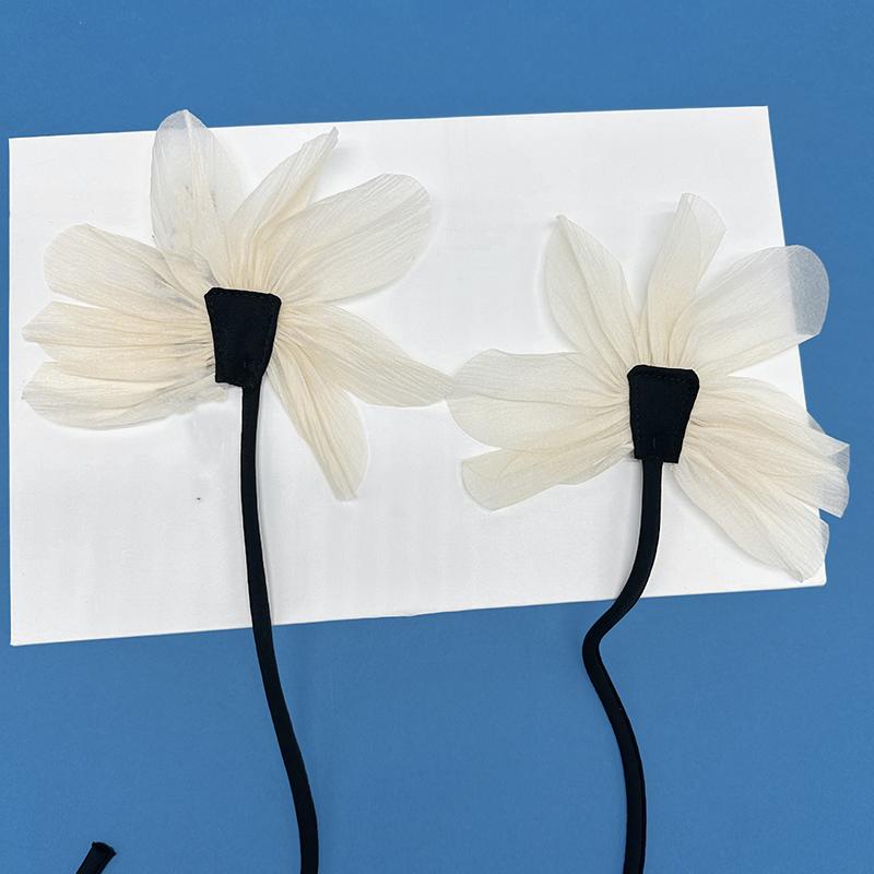 Stoff Blume Brosche Anstecknadeln Spitze Blume Korsage Reversnadeln Handgefertigter Schmuck Hochzeitsfeier Accessoires