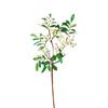 Artificial Foam Berries Branch Green Leaves Artificial Blueberry Fruit Tree Plastic Realistic Fake Plants Home Garden Decor