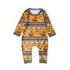Halloween Print Family Matching Long Sleeved Parent-child Suit Home Clothes Suit Fall