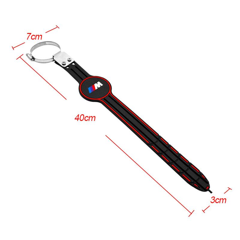 1 Pezzo M LOGO Cintura Antistatica per Auto Messa a Terra Strumenti di Sicurezza per la Guida per BMW X7 X3 X4 X5 X6 Serie 3 4 5 6 7 Z4 M M3 M5 M6 E38 E39 E46 E53 E60 E61 E64