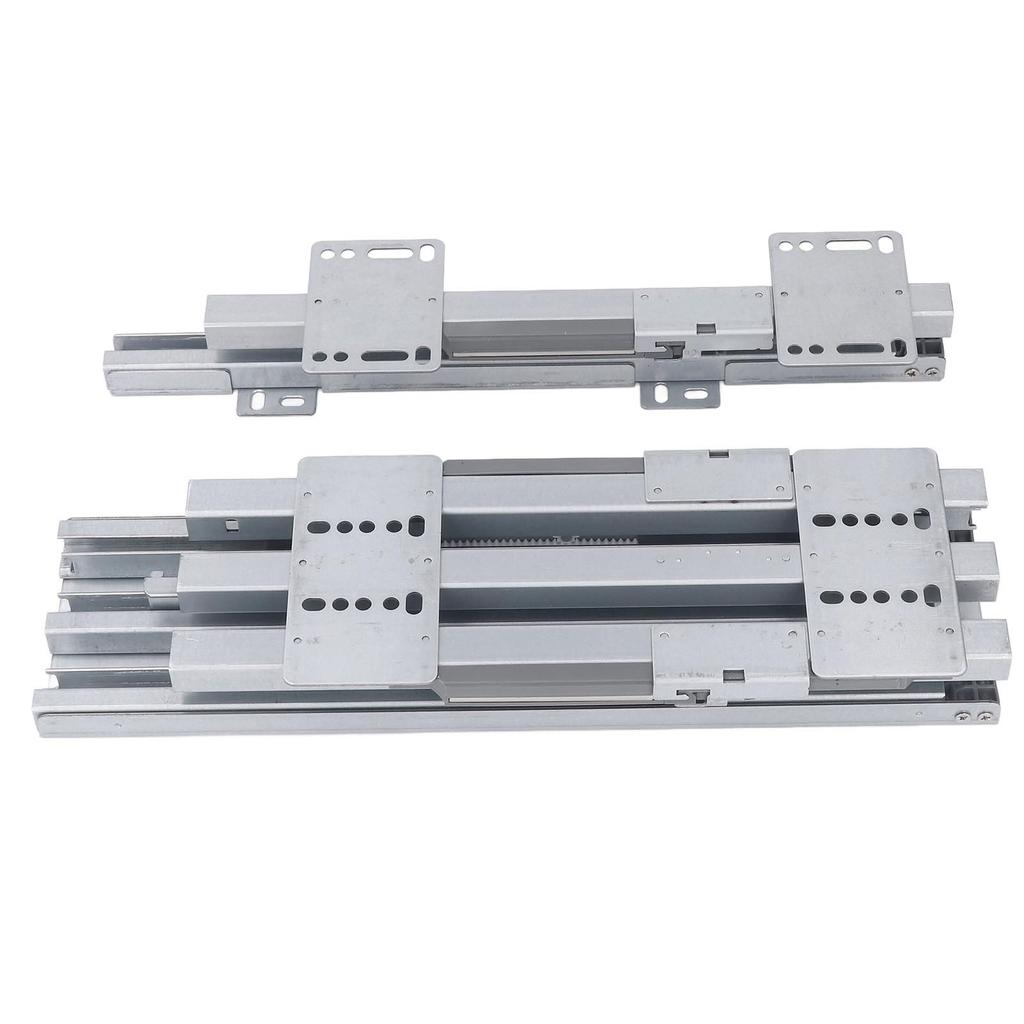 Heavy Duty Drawer Slides 22in Silent Buffer Damping Full Extension Metal Rails Glide Runners for