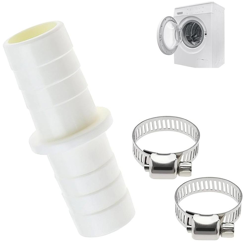 Zestaw metalowych zacisków Złączka rury odpływowej 17mm średnica wewnętrzna 21mm średnica zewnętrzna 65mm długość całkowita Instalacja Złączka rury odpływowej