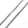 316l Stainless Steel New Chinese Style Polished Cuban Link Bracelet for Men Women Geometric Texture  Jewelry