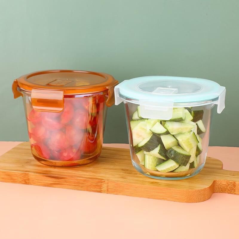 Ru Han Heat-Resistant Glass Food Container