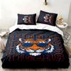 Detroit Tigers 3pc Set Perfect for Bedroom Use Comfortable Bedding Set Includes a Duvet Cover and Two Pillowcases Ideal Birthday or Christmas Gift