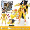 Dragon Warrior Star Source Transforming Robot Toy for Kids: King Kong Boy Star Transformation Device