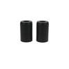 GZICMA Motorcycle Crash Bar Sliders End Caps for Harley Touring Softail Sportster 1.25" Engine Guard Saddlebag Guard M12 2PCS