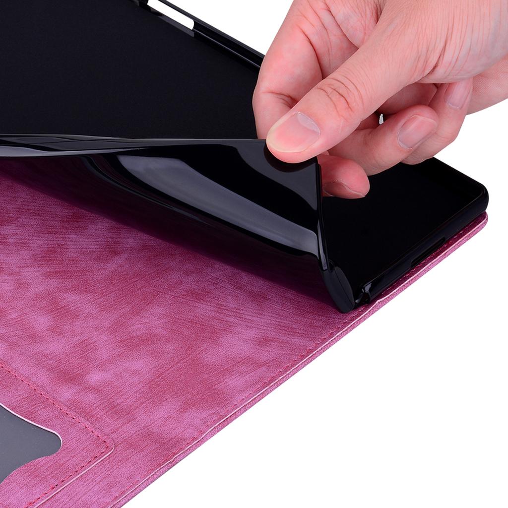 For Xiaomi Redmi Pad SE 4G 8.7 inch Case Card Slots Leather Tablet Stand Folio Cover Flower Cat