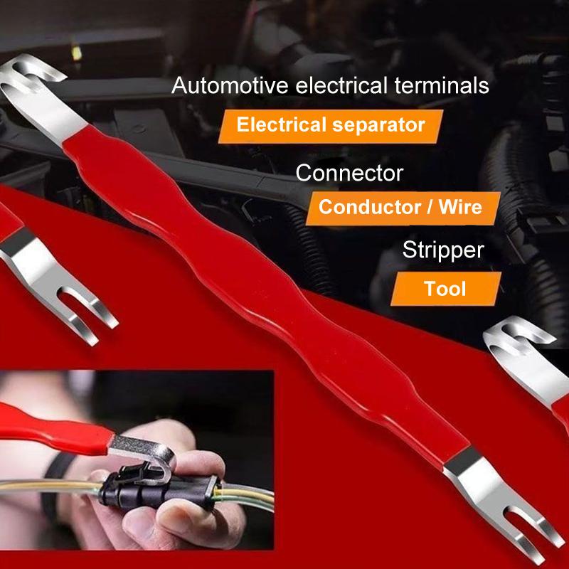 1Pc Automotive Electrical Terminal Connector Separator Removal Tool For Most Vehicles Car Maintenance Universal Remover Puller