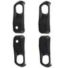 2pcs Car Front Bumper Fog Light Cover Frame Lights Protection Shell for Jeep Wrangler JL 2018 2019 2020 2021 2022