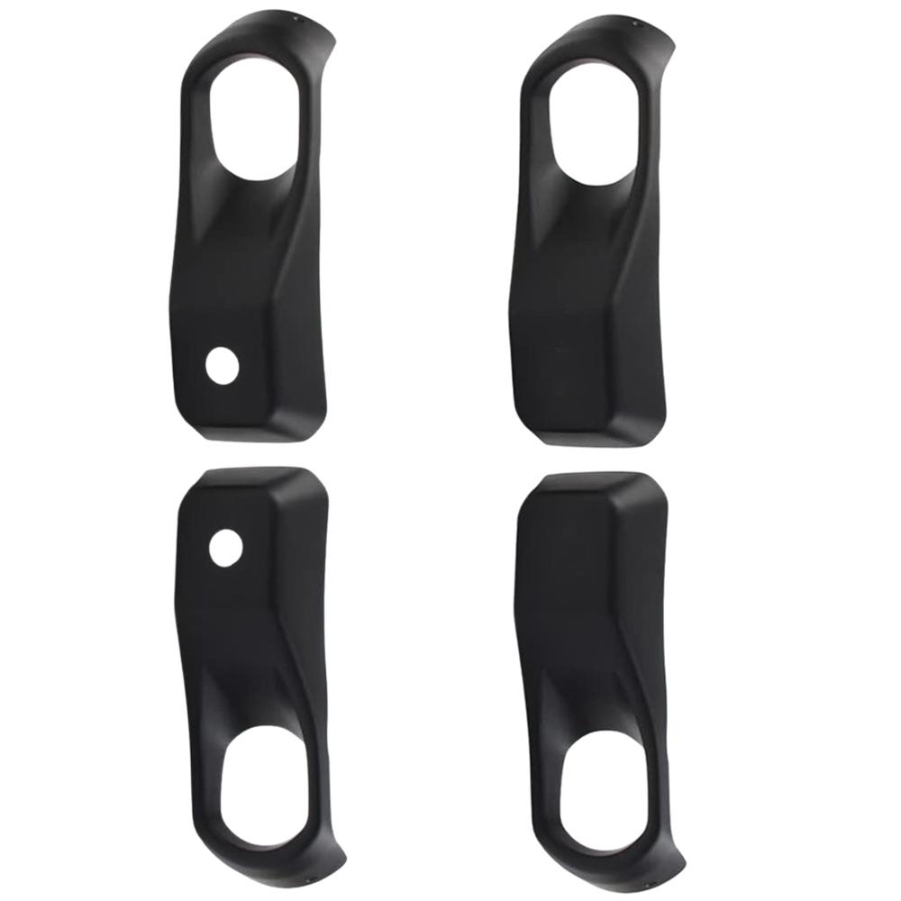 2pcs Car Front Bumper Fog Light Cover Frame Lights Protection Shell for Jeep Wrangler JL 2018 2019 2020 2021 2022