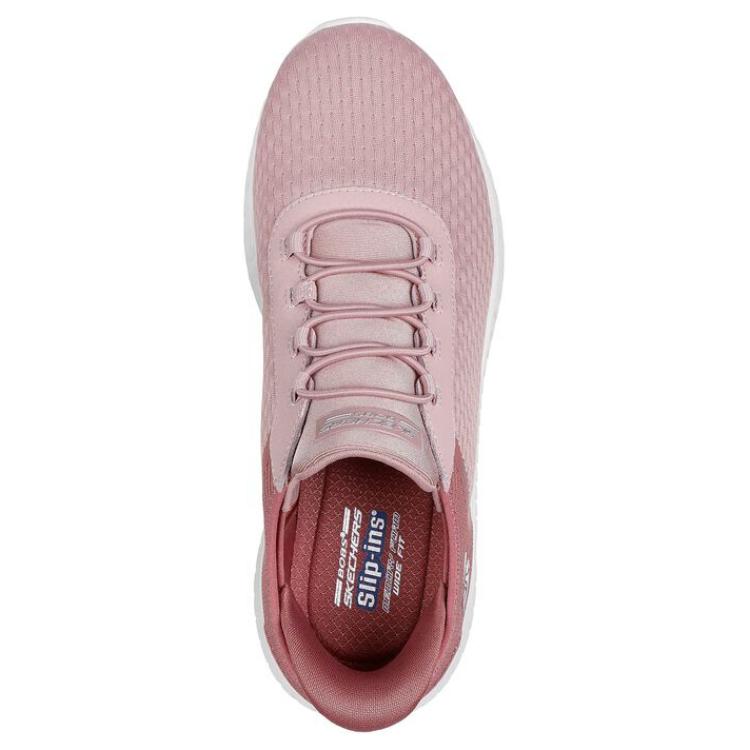 Skechers Comfortable Versatile Durable Breathable Lightweight Low-Top Walking Shoes Women Sneaker Pink 117504-BLSH