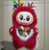 Christmas Elk Doll Macaron Series Cartoon Plush Pendant Toy Doll