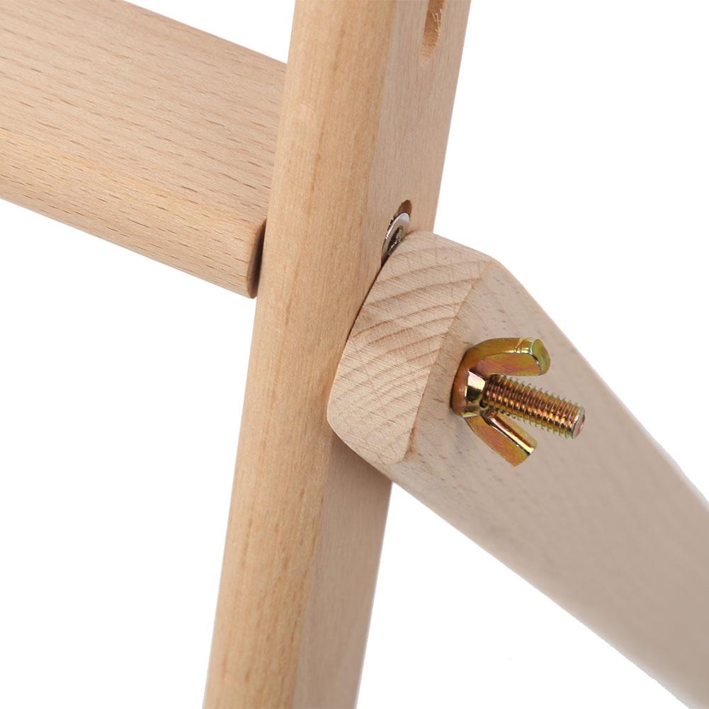 DIY Wooden Hand Weaving Machine Adjustable Bracket Tapestry Wool Knitting Tool