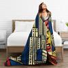 Roy Lichtenstein Pop Art Blanket Airplane Travel Flannel Throw Blanket For Bedroom Super Soft Custom Quality Bedspread Gift