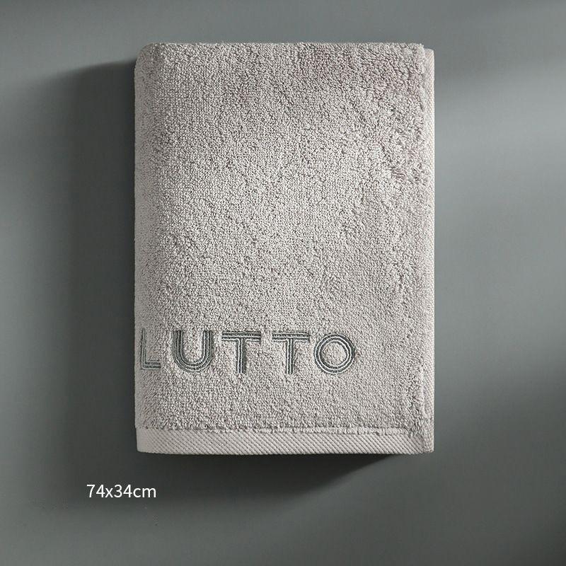 

Хлопковое полотенце с вышивкой в виде короны, домашнее мочалка для взрослых, утолщенное впитывающее мягкое хлопковое полотенце, удобные текстильные полотенца для дома 34*75cm