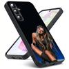 Singer T-Tate McRae Luxury Black Phone Case For Samsung Galaxy S23 S24 S25 Ultra S22 Plus S21