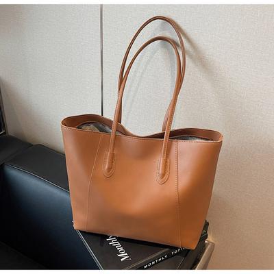 Bolsa tote popular de moda de grande capacidade bolsa de ombro feminina moda simples grande capacidade